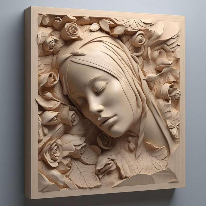 نموذج ثلاثي الأبعاد لآلة CNC 3D Art 